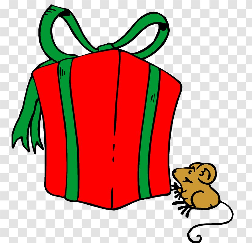 Christmas Gift Clip Art Day Santa Claus - Green Transparent PNG