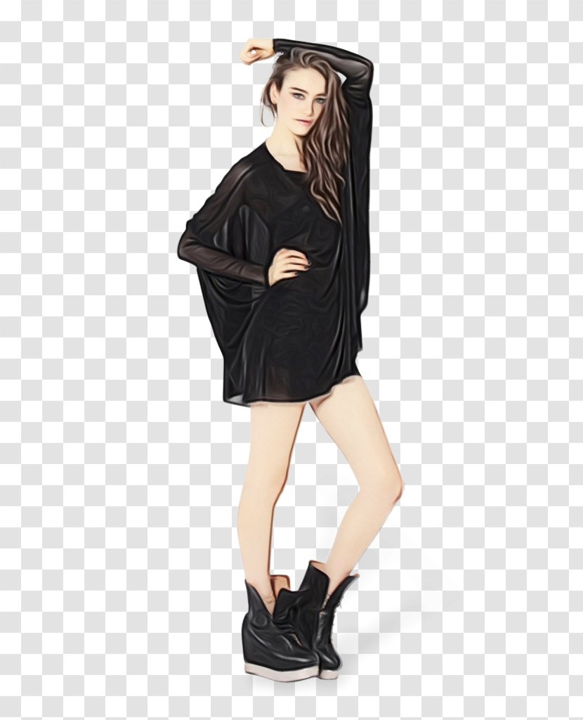 Company Cartoon - Dress - Photo Shoot Satin Transparent PNG