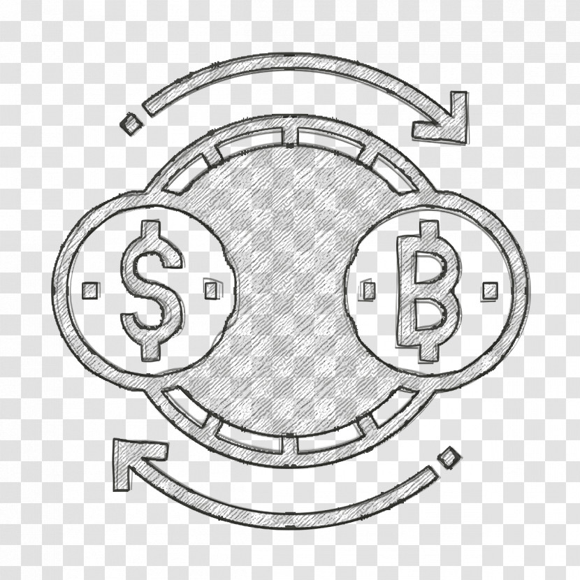 Cryptocurrency Icon Financial Technology Icon Trade Icon Transparent PNG