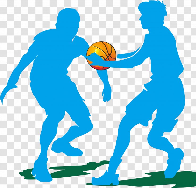 Basketball Silhouette Clip Art - Area - Figures Transparent PNG