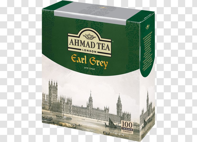 Earl Grey Tea English Breakfast Green Ahmad - Brand Transparent PNG