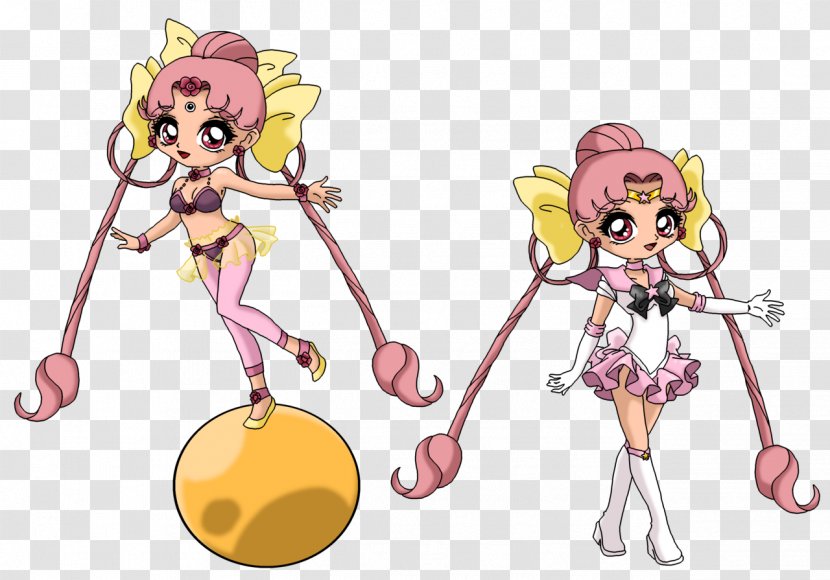 Sailor Moon Chibiusa Pluto Saturn Jupiter - Cartoon Transparent PNG