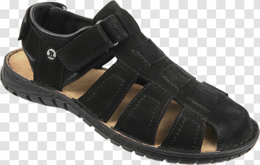 Slide Sandal Shoe Cross-training Walking - Black M Transparent PNG