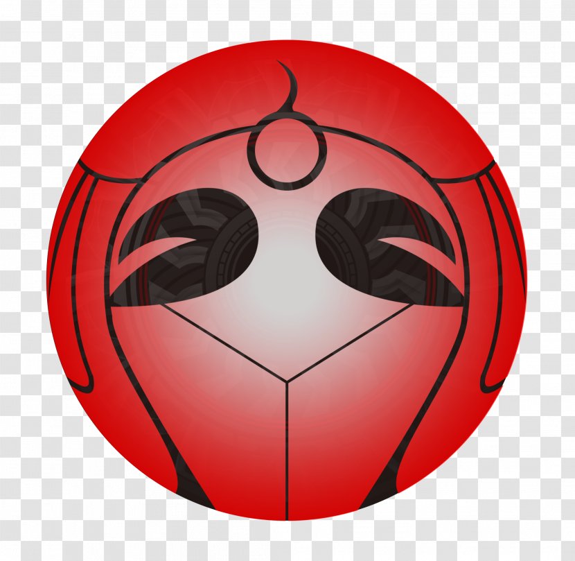 Football - Red - Ball Transparent PNG