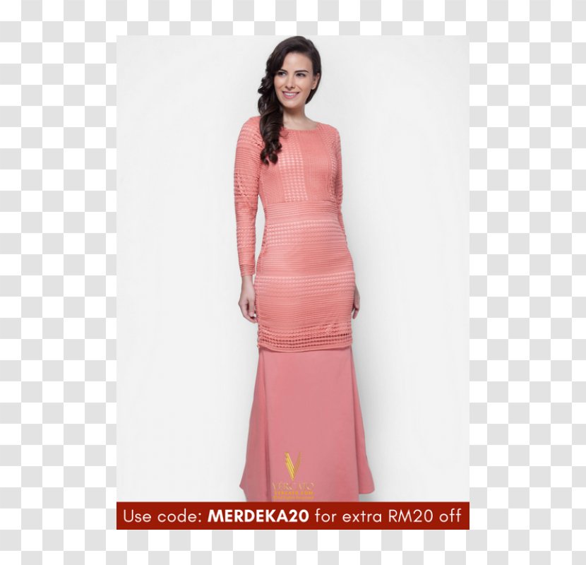 Gown Baju Kurung Cocktail Dress Lace - Day Transparent PNG