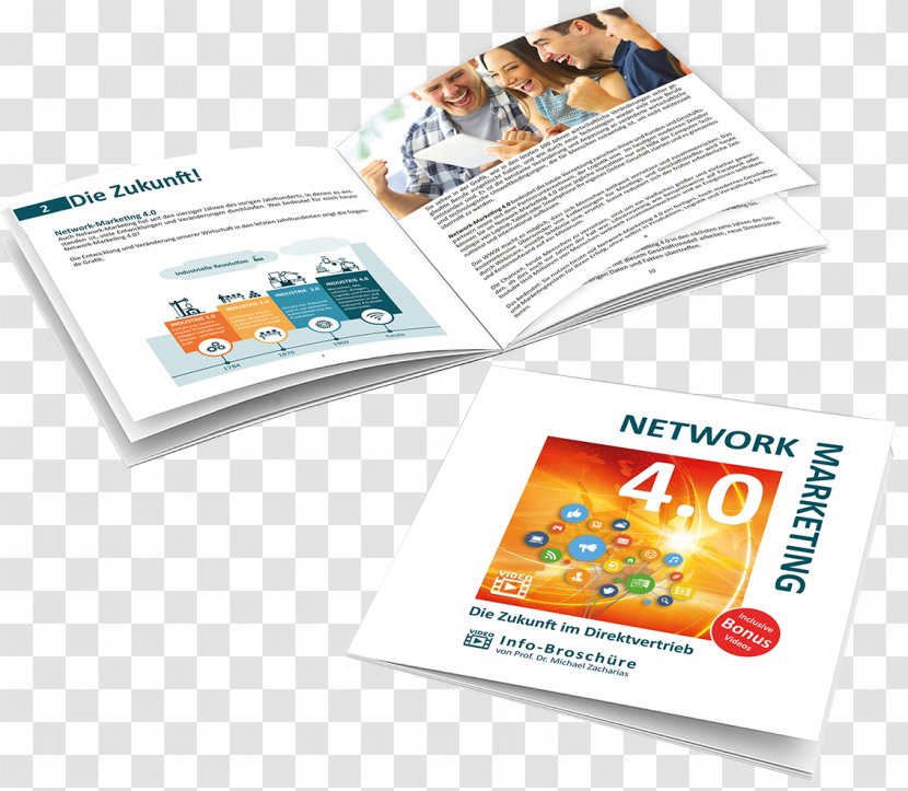 Advertising Brand Brochure - Network Marketing Transparent PNG
