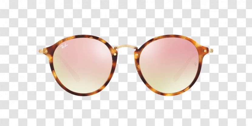 Ray-Ban Round Fleck Sunglasses Metal - Eyewear - Ray Ban Transparent PNG