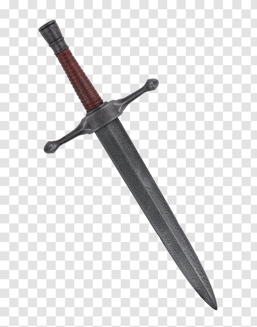 Throwing Knife LARP Dagger Parrying Sword - Weapon Transparent PNG