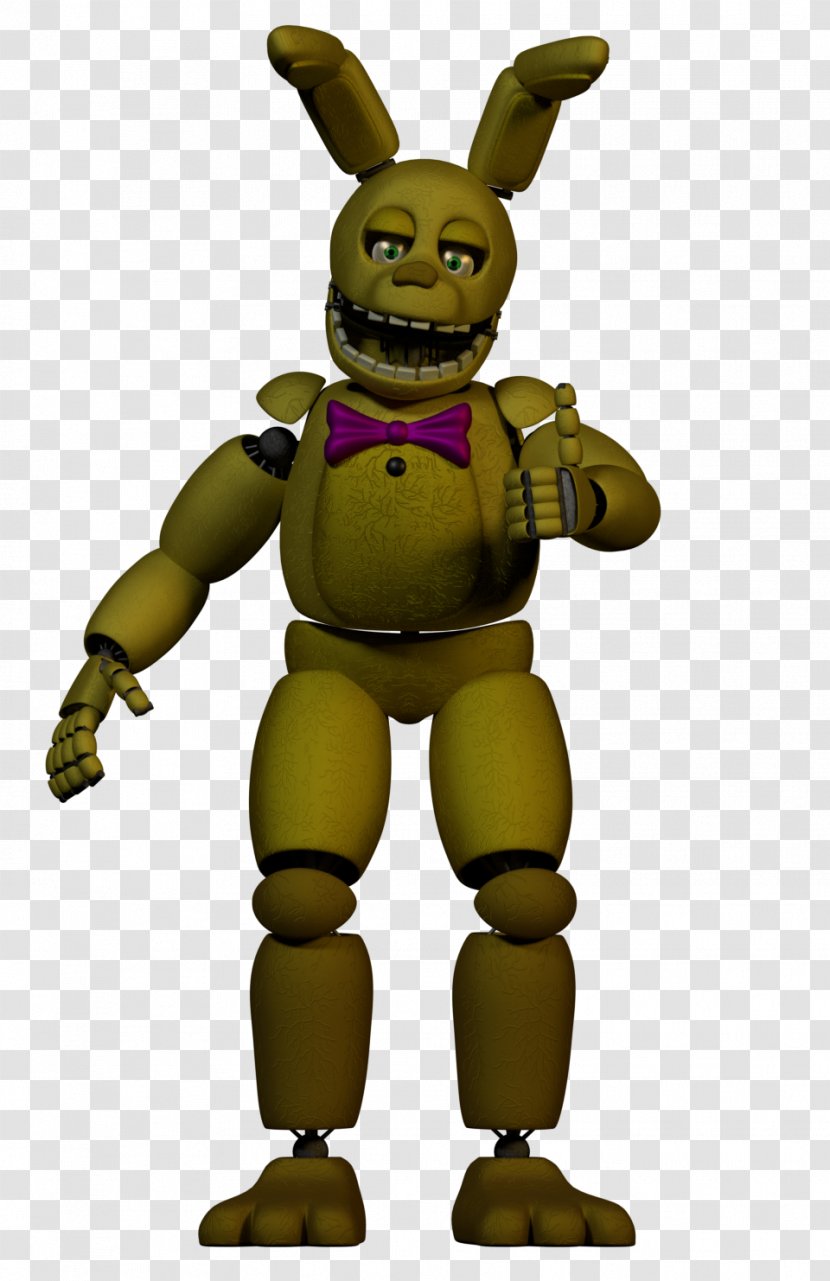 Five Nights At Freddy's DeviantArt 3D Computer Graphics Reddit - Cinema 4d - Spring Model Transparent PNG