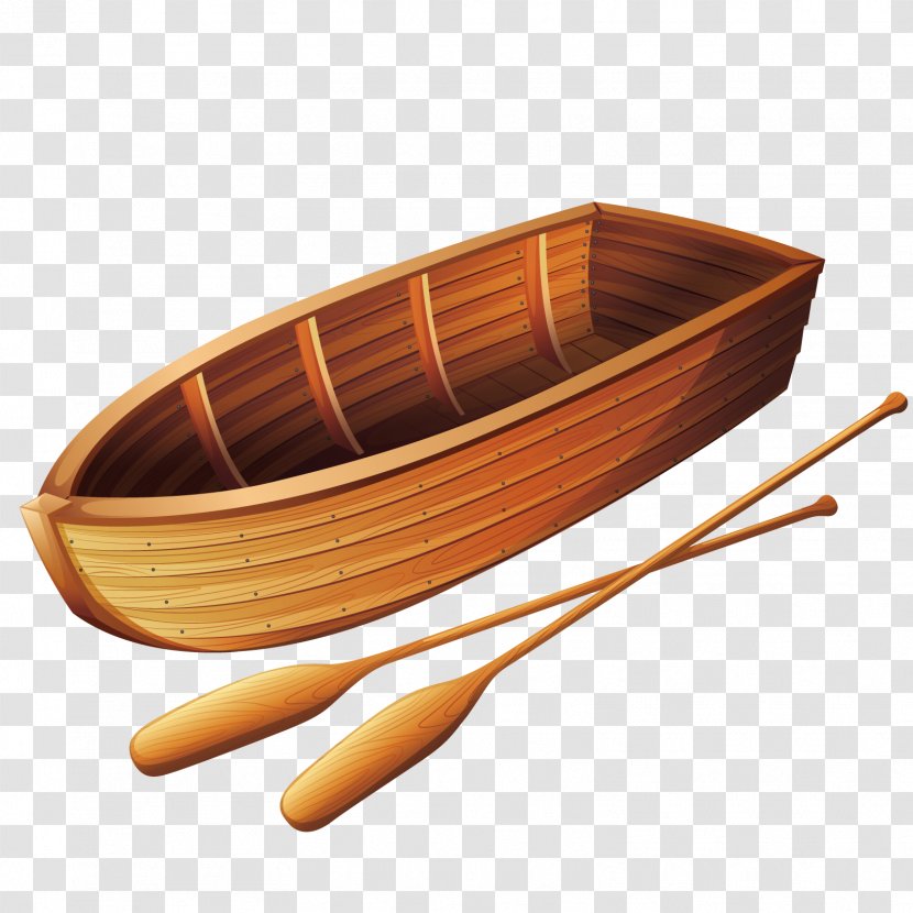 WoodenBoat Clip Art - Tableware - Vector A Leaf Boat Transparent PNG