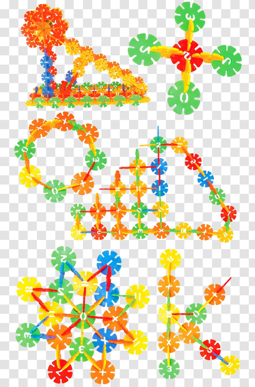 Snowflake Construction Set Toy - Snow - Cute Collection Transparent PNG
