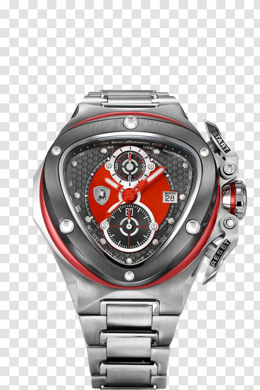 Lamborghini Car Chronograph LG Watch Style - Automatic Transparent PNG