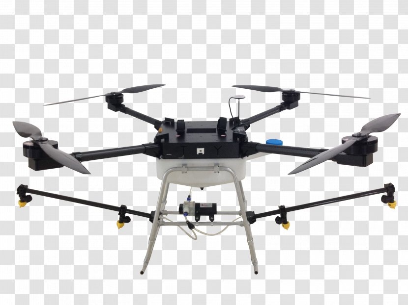 Helicopter Unmanned Aerial Vehicle Multirotor Agriculture Uncrewed - Innovation - Drone Shipper Transparent PNG