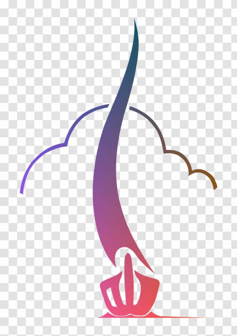 Clip Art Logo Purple Line Transparent PNG