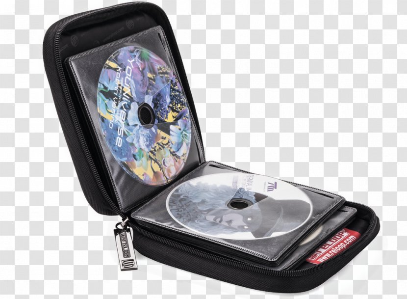 Compact Disc Wallet Handbag Case - Heart Transparent PNG