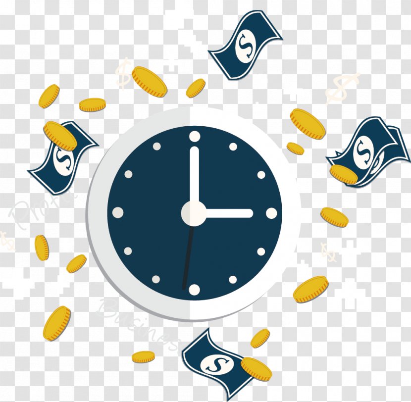 Alarm Clock Device Stock Photography Icon - Yellow - Time Is Money Transparent PNG