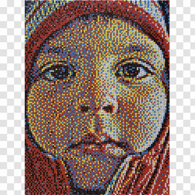Eric Daigh Mosaic Drawing Pin Portrait Artist - Work Of Art Transparent PNG