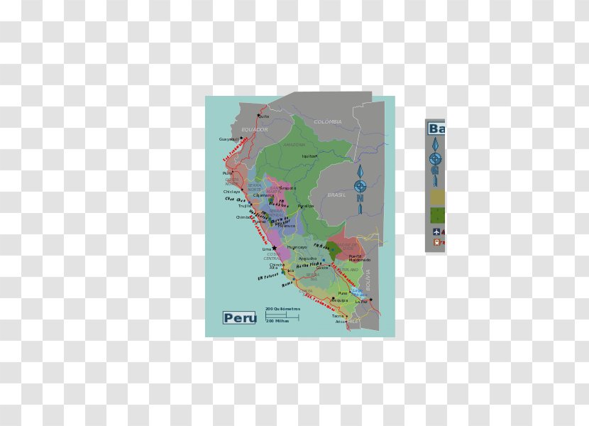 Peru Map Region Tuberculosis - World Transparent PNG