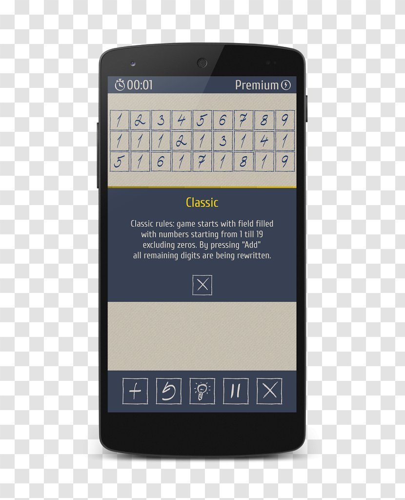 Feature Phone Take Ten: Puzzle With Numbers. Pairs Of Digits Smartphone - Game Transparent PNG
