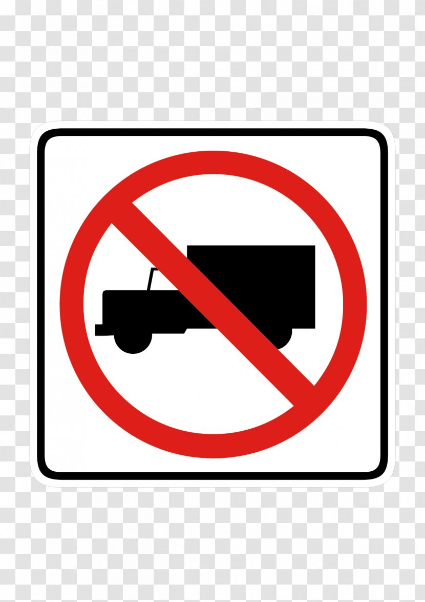 Car Traffic Sign Truck Warning - Area - Signs Transparent PNG