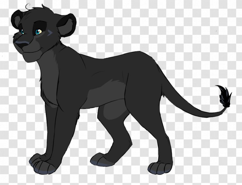 Black Panther White Lion Cougar Roar - Cat Like Mammal Transparent PNG