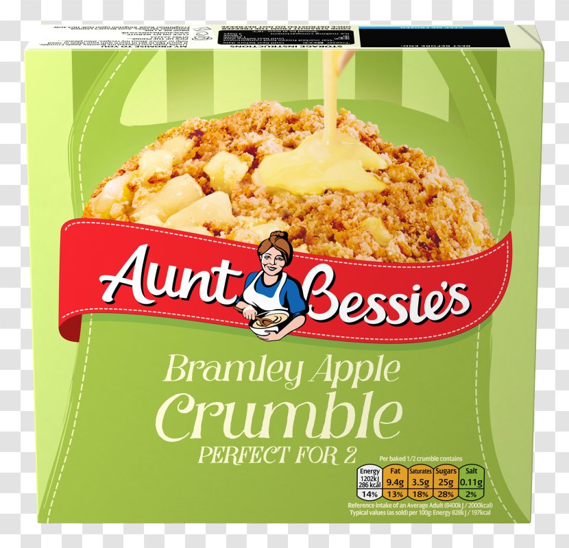 Breakfast Cereal Crumble Apple Crisp Pie Stuffing - Filling Transparent PNG