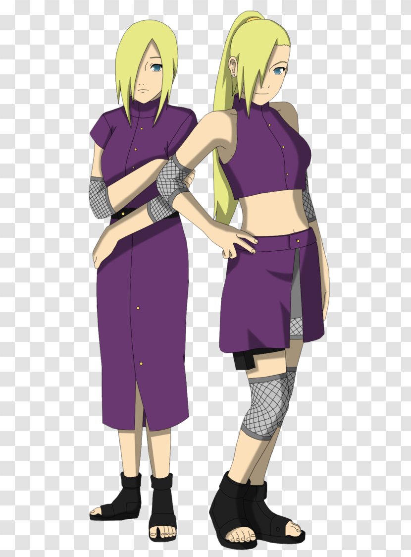 Ino Yamanaka Sakura Haruno Jiraiya Neji Hyuga Itachi Uchiha - Silhouette - Ninja World Transparent PNG