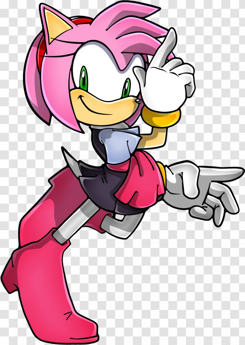 Amy Rose Knuckles The Echidna Shadow Hedgehog Sonic & - Cartoon - Download Transparent PNG