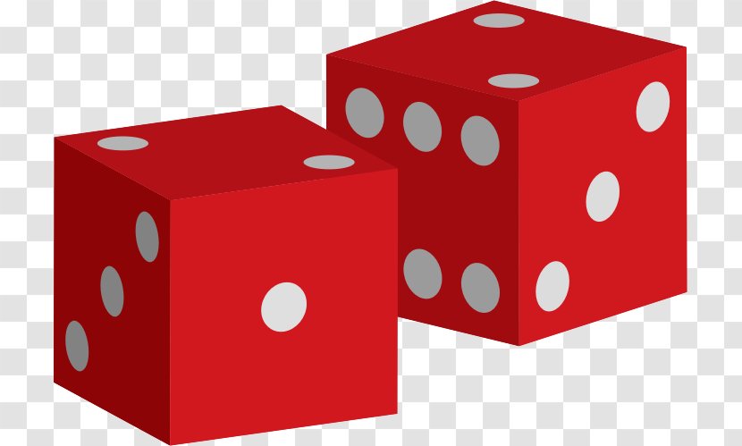 Dice Ludo Clip Art - Red Transparent PNG