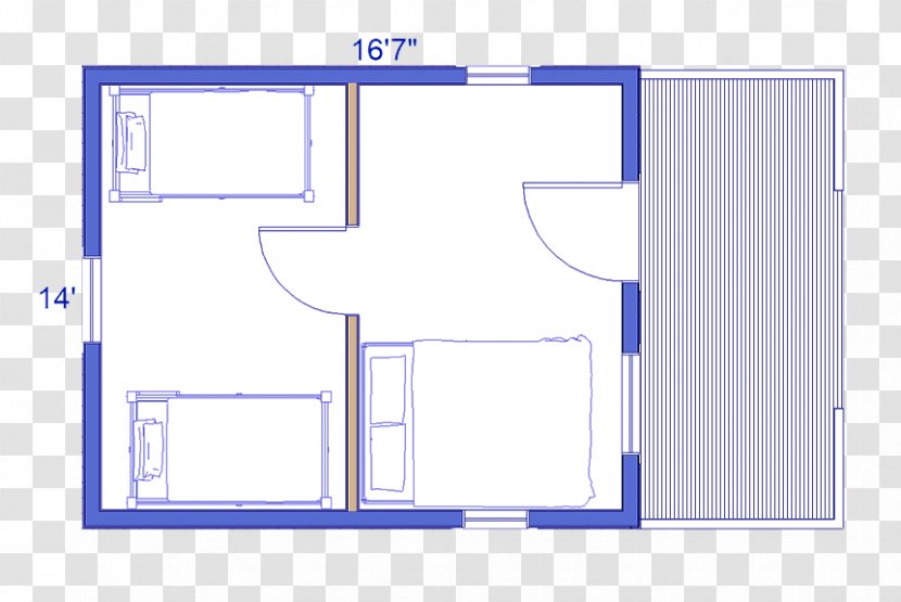Architecture House Floor Plan - Elevation Transparent PNG