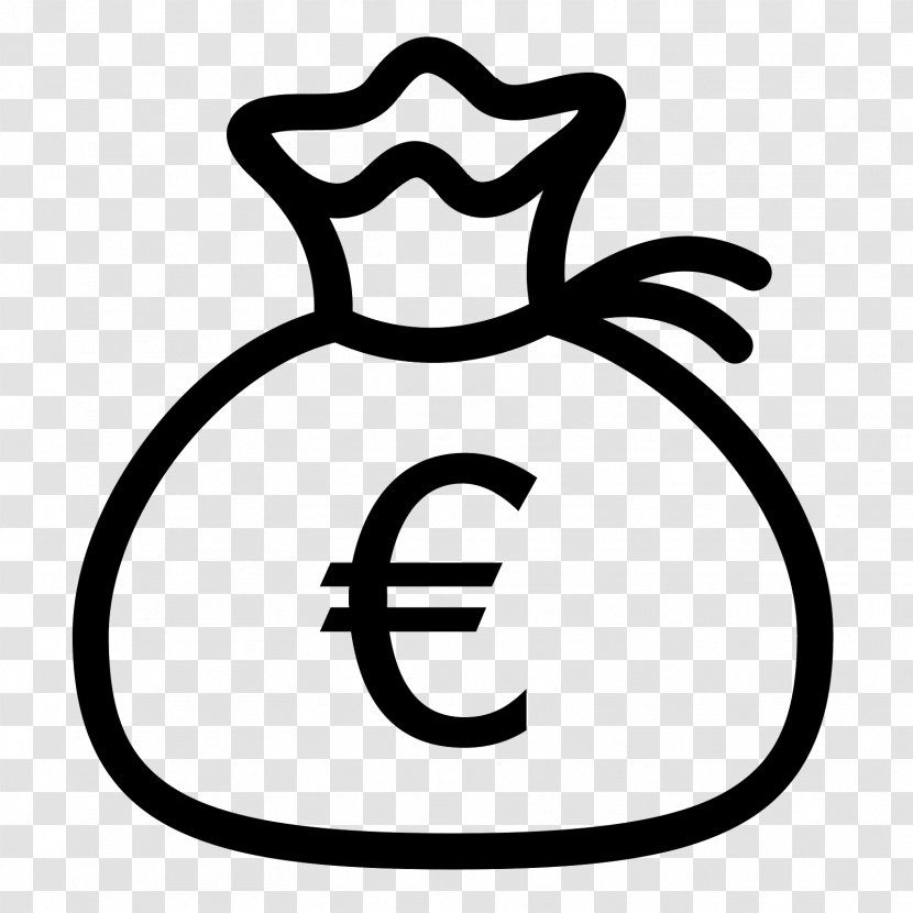 Money Bag Currency Symbol Coin - Finance - Vector Transparent PNG