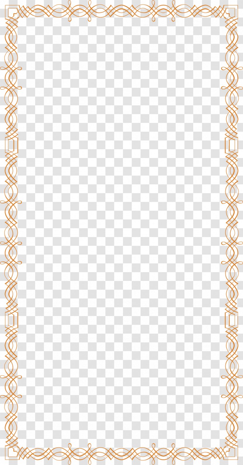 Area Pattern - Rectangle - Vector Painted Gold Frame Transparent PNG