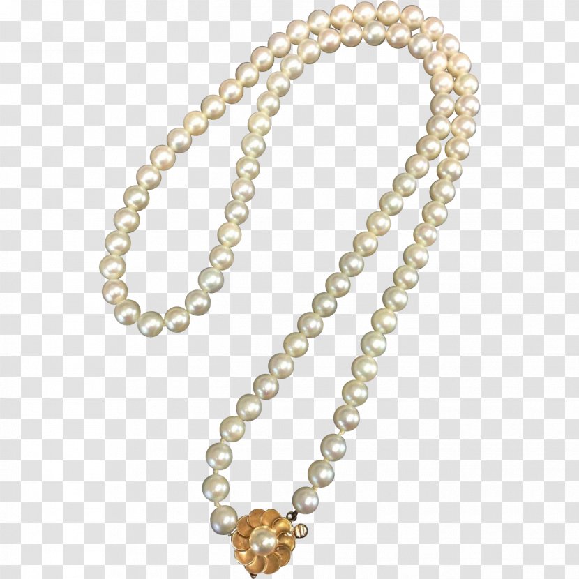 Cultured Pearl Necklace Jewellery Chain - Parelketting - Pearls Transparent PNG