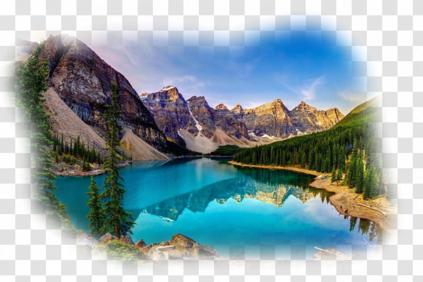 Lake Louise Moraine Valley Of The Ten Peaks Banff Transparent PNG