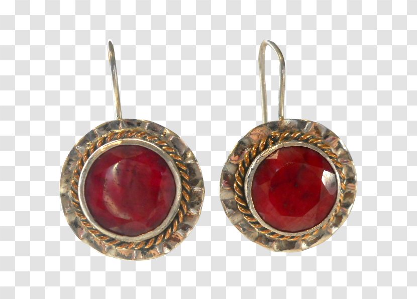 Ruby Earring Body Jewellery - Fashion Accessory Transparent PNG