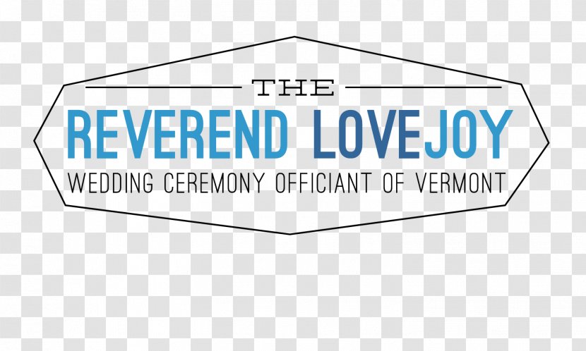 Wedding Logo Marriage Officiant Vermont - Signage Transparent PNG