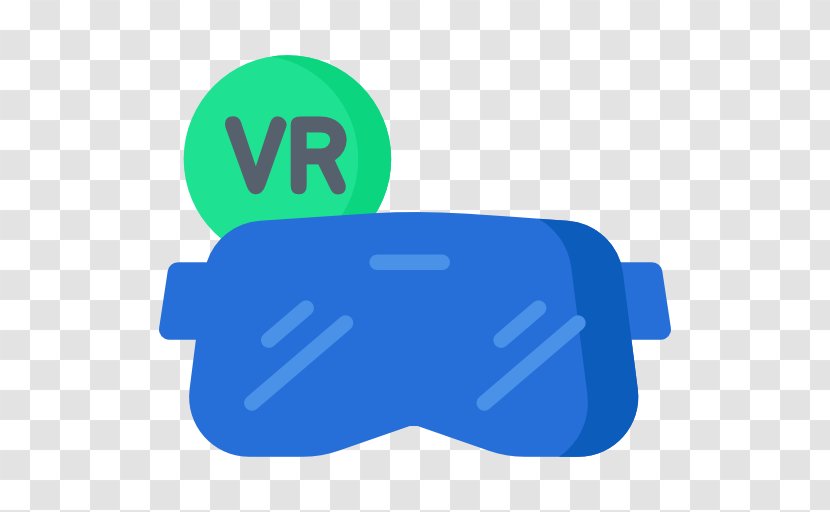 Virtual Reality Augmented Interactivity - Electric Blue - Icon Transparent PNG