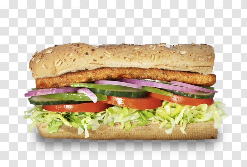 Veggie Burger Vegetarian Cuisine Vegetable Sandwich Subway - Blt - Patties Transparent PNG