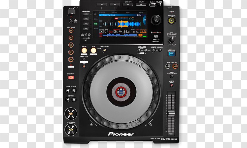 CDJ-2000 Pioneer CDJ-900NXS DJ - Multimedia - Dj Transparent PNG
