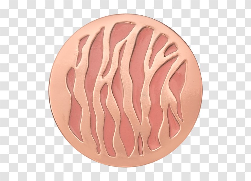 Finger Gold Plating Pink M Coin - Cartoon Transparent PNG