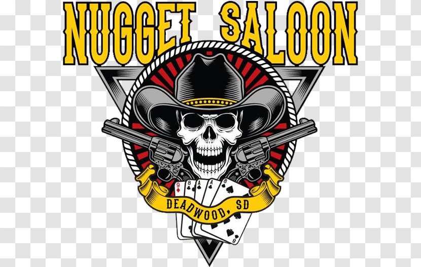The Nugget Saloon Take-out Menu Bar Main Street - Logo Transparent PNG