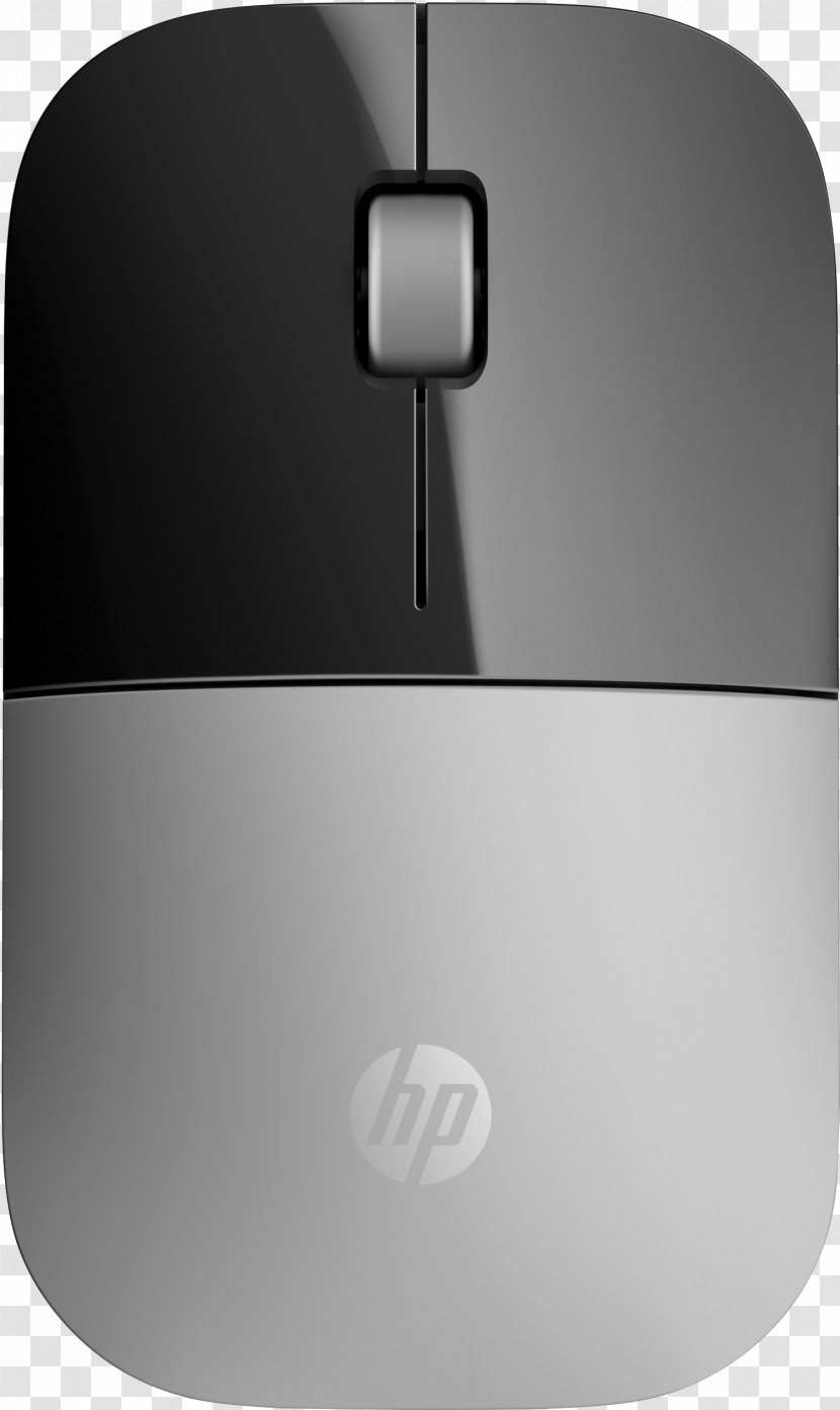 Computer Mouse Keyboard Laptop Optical Hewlett-Packard - Black And White Transparent PNG