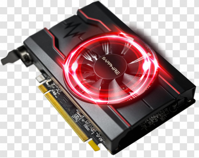 Graphics Cards & Video Adapters Sapphire Technology AMD Radeon RX 550 Central Processing Unit 560 - Computer Transparent PNG