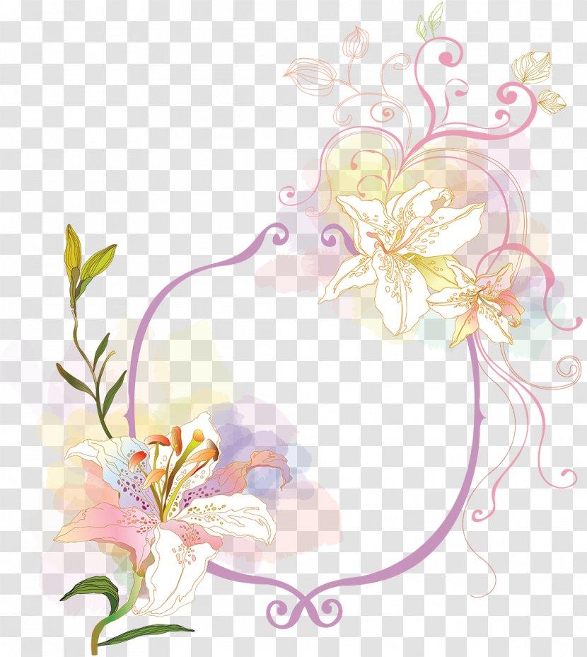 Clip Art - Flower Arranging - Lily Transparent PNG
