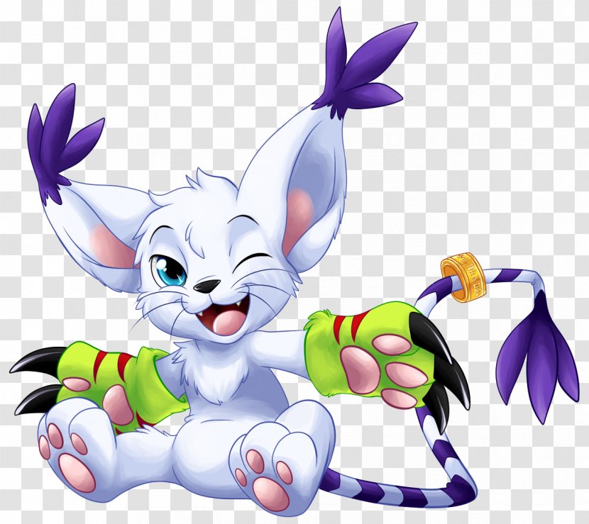 Cat Gatomon Drawing Art - Cartoon Transparent PNG