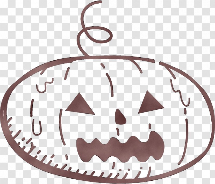 Pumpkin - Ornament Smile Transparent PNG