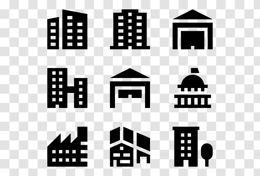 Art Museum Icon - Black - Building 2D Transparent PNG