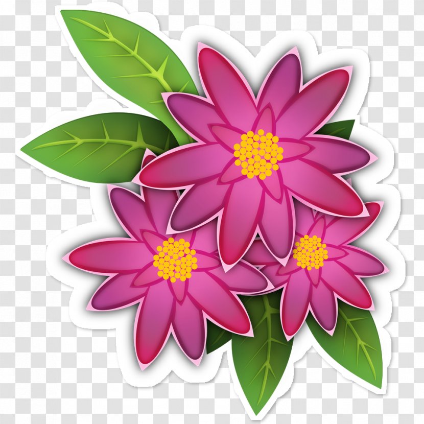 Flower Drawing Color - Flor Transparent PNG