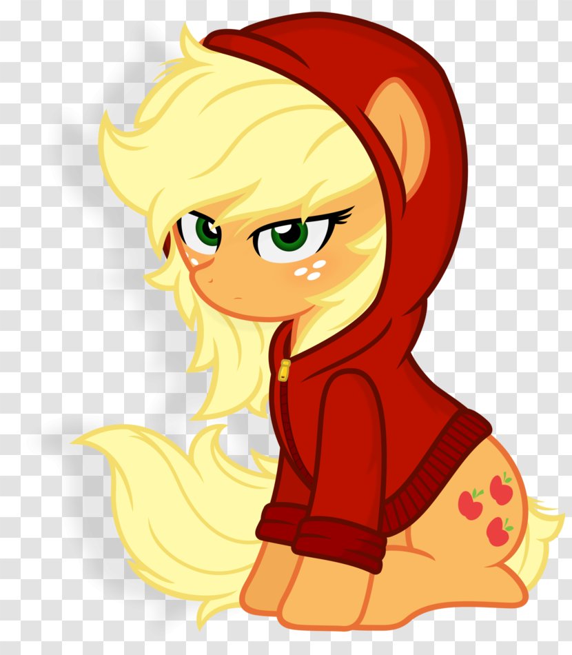 Applejack Rainbow Dash Hoodie Pinkie Pie Rarity - Flower - Tree Transparent PNG