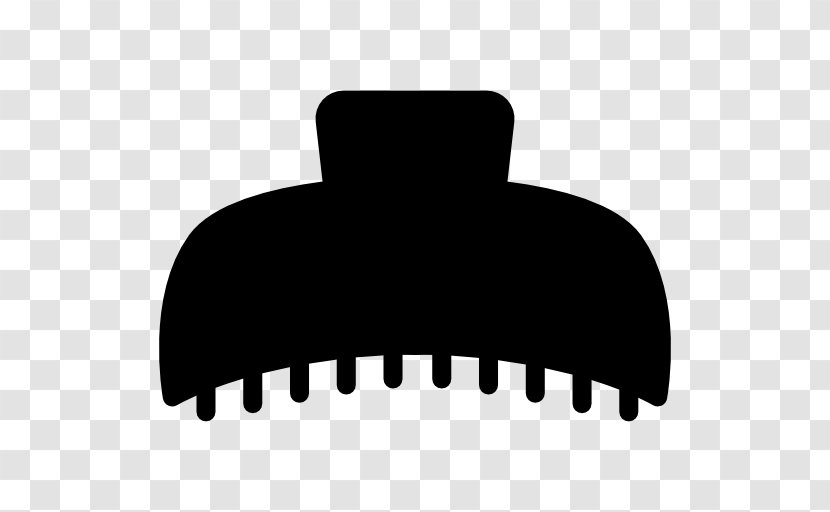 Comb Hairdresser - Black - Hair Transparent PNG
